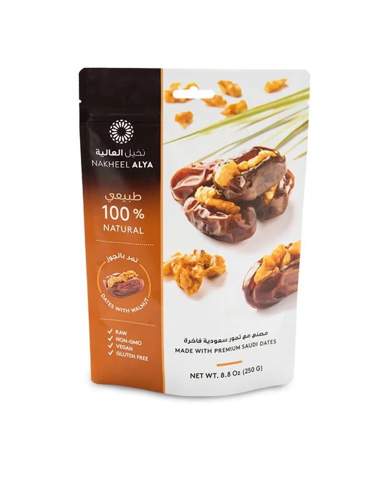 DATTELN MIT WALNUSS - DATES WITH WALNUT 250G